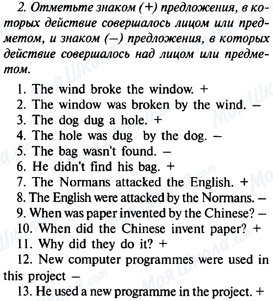 ГДЗ Английский язык 8 класс страница 2