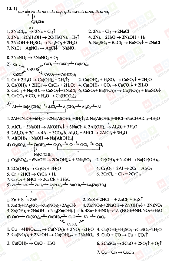 ГДЗ Хімія 11 клас сторінка 13
