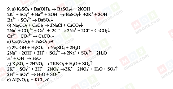 ГДЗ Хімія 11 клас сторінка 9