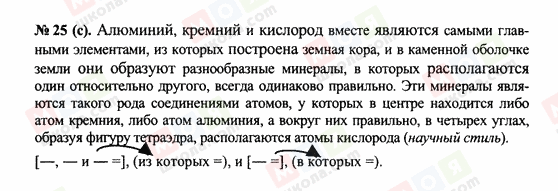 ГДЗ Російська мова 10 клас сторінка 25с