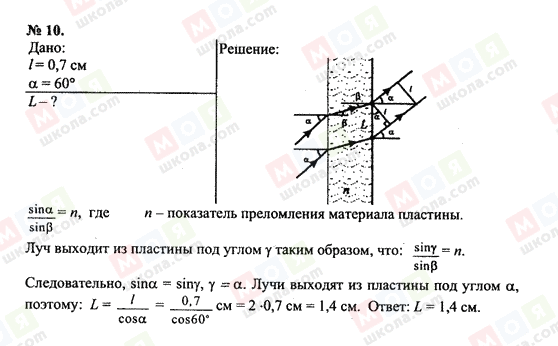 ГДЗ Фізика 11 клас сторінка 10