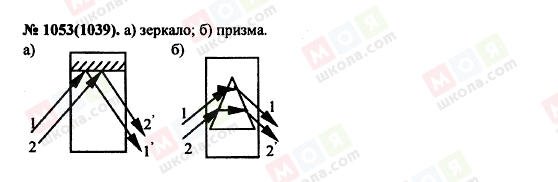 ГДЗ Фізика 11 клас сторінка 1053(1039)