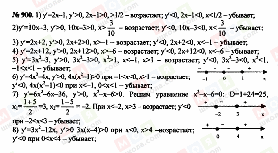 ГДЗ Алгебра 10 класс страница 900