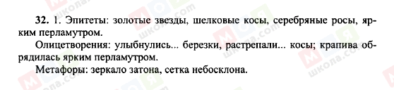 ГДЗ Російська мова 10 клас сторінка 32