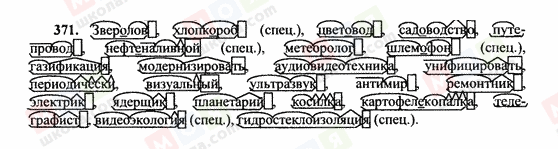 ГДЗ Русский язык 10 класс страница 371