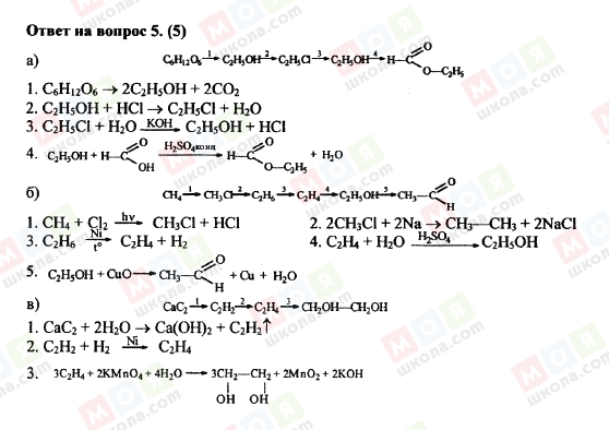 ГДЗ Хімія 11 клас сторінка 5