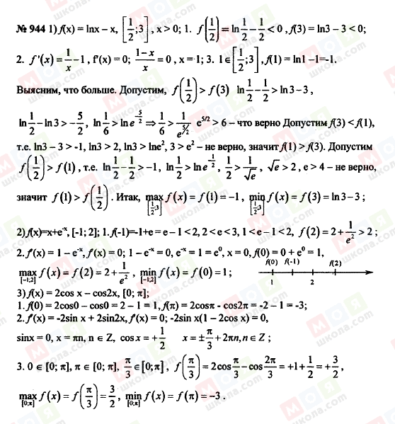 ГДЗ Алгебра 10 класс страница 944