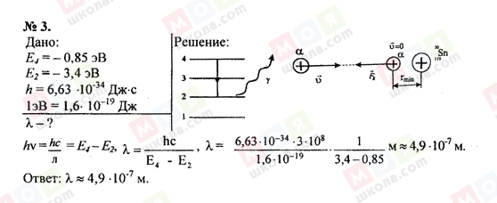 ГДЗ Фізика 11 клас сторінка 3