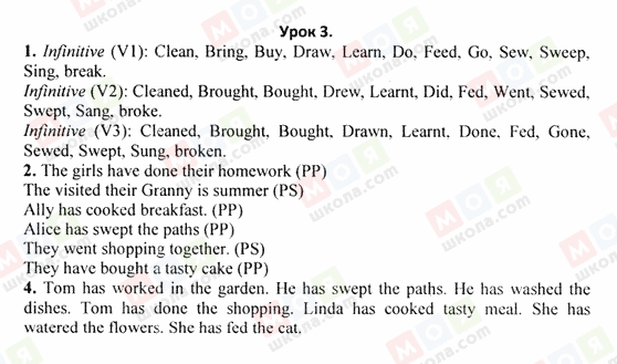 ГДЗ Англійська мова 6 клас сторінка 3