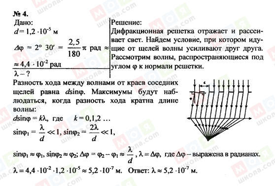 ГДЗ Фізика 11 клас сторінка 4