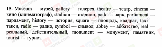 ГДЗ Англійська мова 5 клас сторінка 15