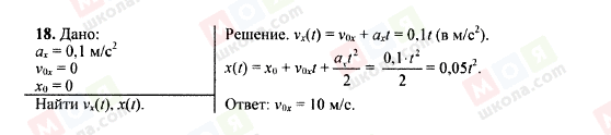 ГДЗ Фізика 9 клас сторінка 18