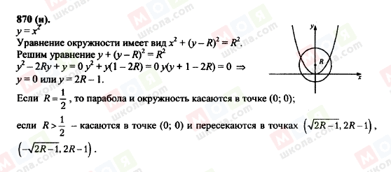 ГДЗ Геометрія 10 клас сторінка 870