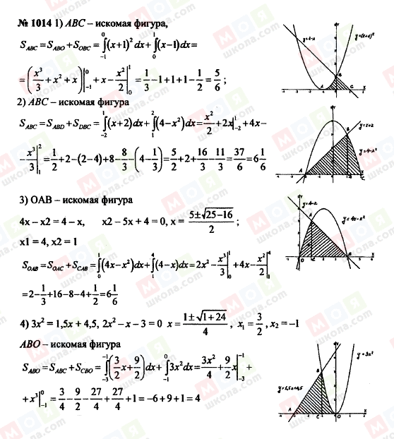 ГДЗ Алгебра 10 клас сторінка 1014