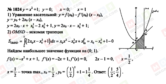 ГДЗ Алгебра 10 клас сторінка 1024