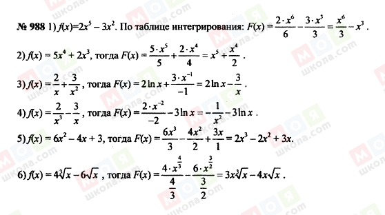 ГДЗ Алгебра 10 класс страница 988