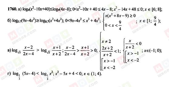 ГДЗ Алгебра 11 класс страница 1760