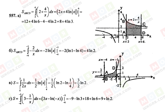 ГДЗ Алгебра 10 класс страница 557