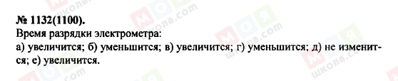 ГДЗ Фізика 11 клас сторінка 1132(1100)