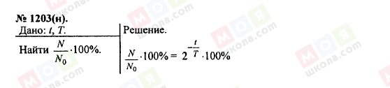 ГДЗ Физика 11 класс страница 1203(н)