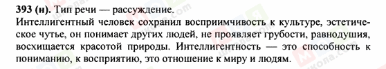 ГДЗ Російська мова 9 клас сторінка 393(н)