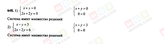 ГДЗ Алгебра 7 клас сторінка 648