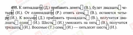 ГДЗ Русский язык 6 класс страница 455