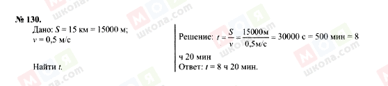 ГДЗ Фізика 7 клас сторінка 130