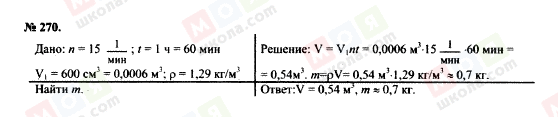 ГДЗ Фізика 7 клас сторінка 270