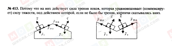 ГДЗ Фізика 7 клас сторінка 413