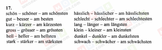 ГДЗ Німецька мова 6 клас сторінка 17