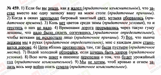 ГДЗ Русский язык 10 класс страница 459