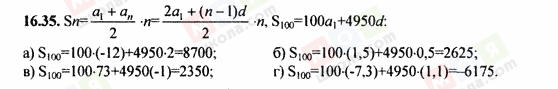 ГДЗ Алгебра 9 класс страница 16.35