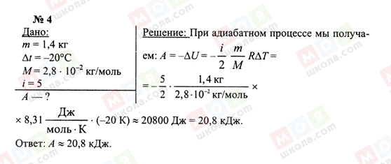 ГДЗ Фізика 10 клас сторінка 4