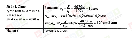 ГДЗ Фізика 7 клас сторінка 141