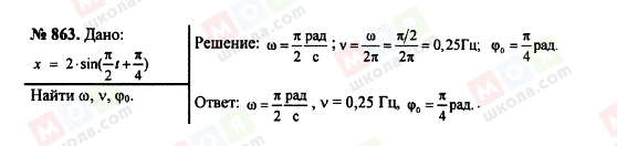 ГДЗ Физика 7 класс страница 863