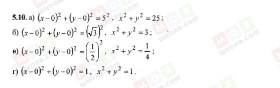 ГДЗ Алгебра 9 класс страница 5.10