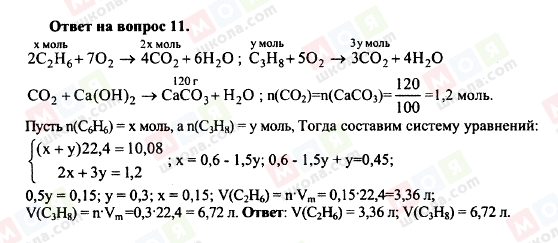 ГДЗ Хімія 10 клас сторінка 11