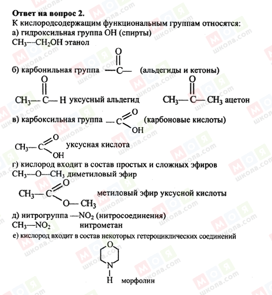 ГДЗ Химия 10 класс страница 2