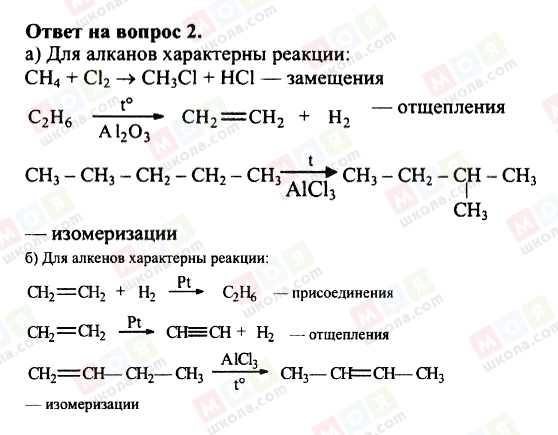 ГДЗ Химия 10 класс страница 2