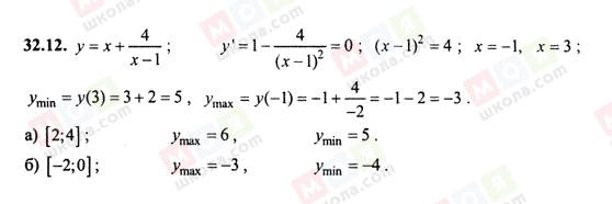 ГДЗ Алгебра 10 класс страница 32.12