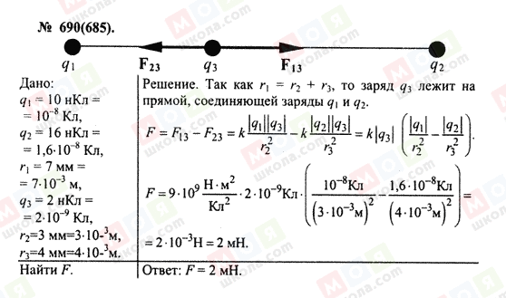 ГДЗ Физика 10 класс страница 690