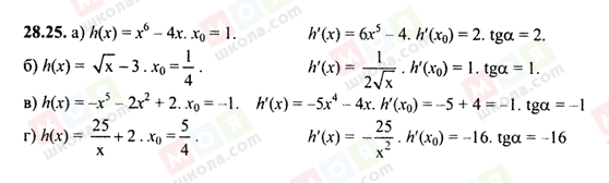 ГДЗ Алгебра 10 класс страница 28.25