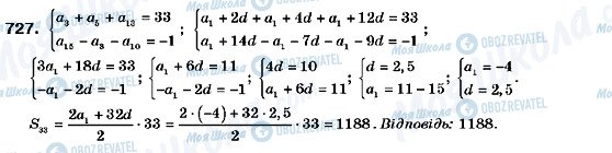 ГДЗ Алгебра 9 класс страница 727