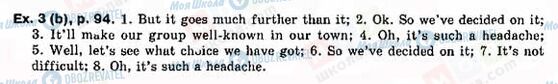ГДЗ Английский язык 9 класс страница Ex.-3(b),-p.-94.
