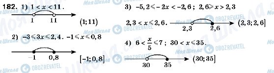 ГДЗ Алгебра 9 класс страница 182