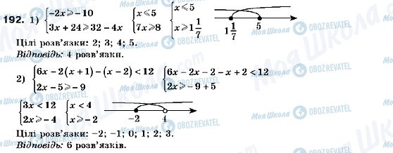 ГДЗ Алгебра 9 класс страница 192