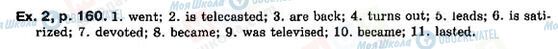 ГДЗ Англійська мова 9 клас сторінка P160, ex2