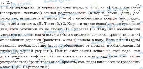 ГДЗ Російська мова 11 клас сторінка V(2)