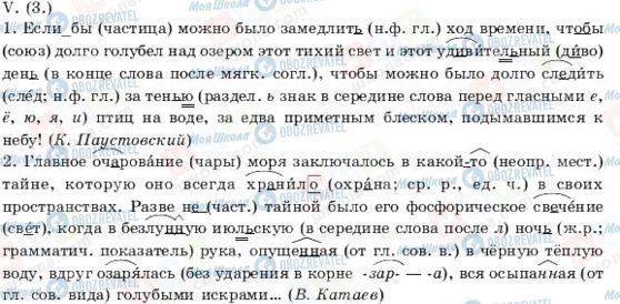 ГДЗ Русский язык 11 класс страница V(3)
